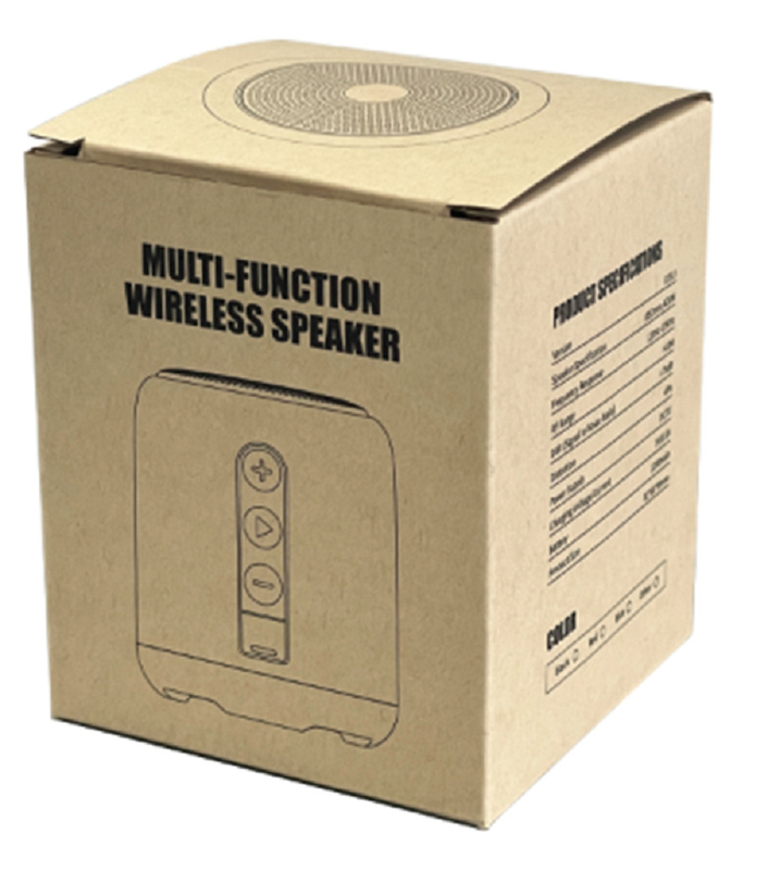 Bluetooth 5.0 TWS Supporto alla scheda TF, resistenza all'acqua IPX4 Ø52mm Altoparlante con diaframma basso 5-22 ore di durata della batteria