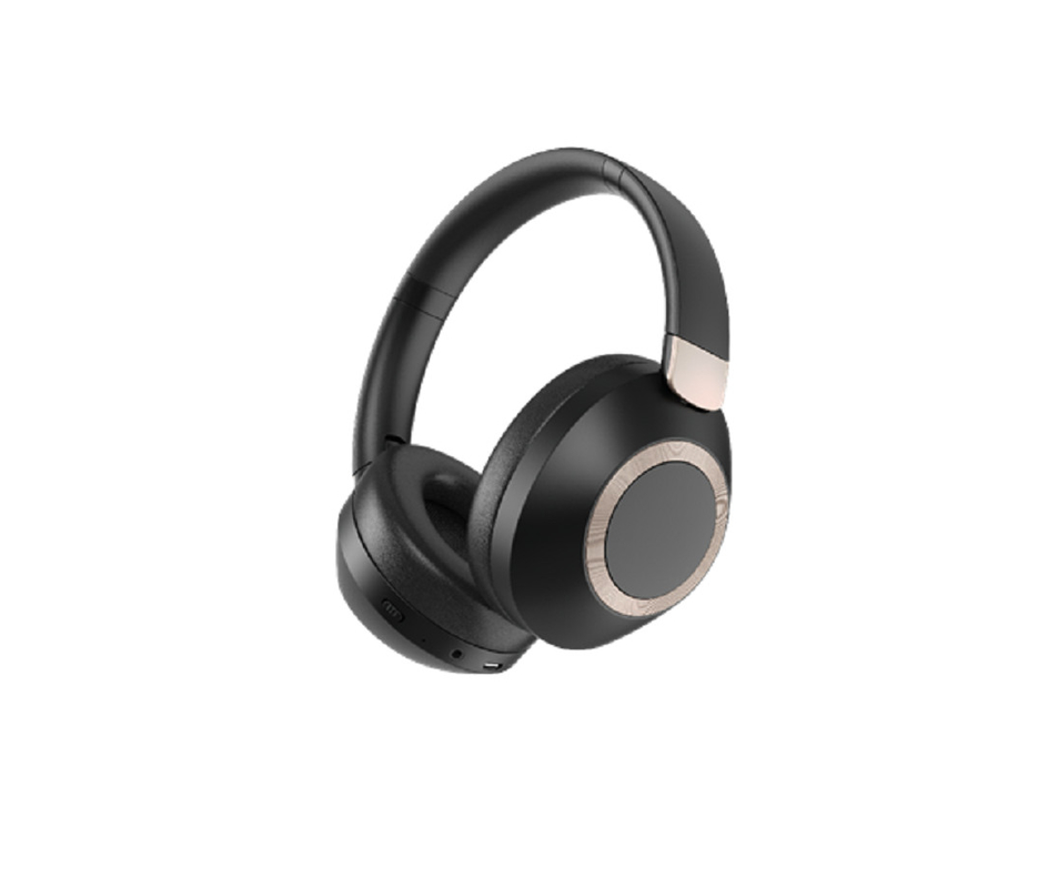 ANC Bluetooth 5.4 cuffie Cancellazione del rumore 23dB Batteria 12 ore Disegno rotabile con microfono Per pendolari