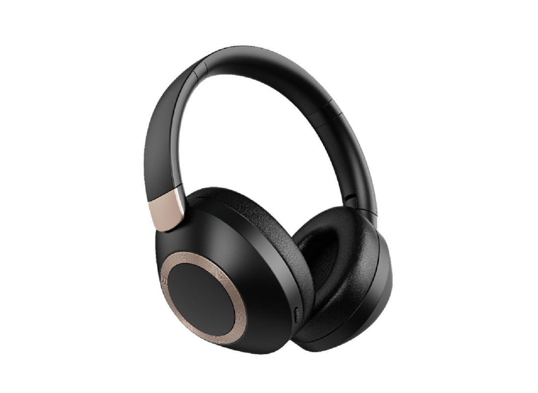 ANC Bluetooth 5.4 cuffie Cancellazione del rumore 23dB Batteria 12 ore Disegno rotabile con microfono Per pendolari