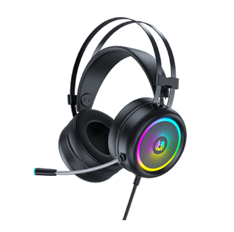 Bluetooth cuffie 16.8M Colori RGB 7.1 Effetti sonori 20Hz-20kHz Gamma di frequenza Φ50mm Altoparlante 6.0*5.0mm Microfono omnidirezionale Per giocatori