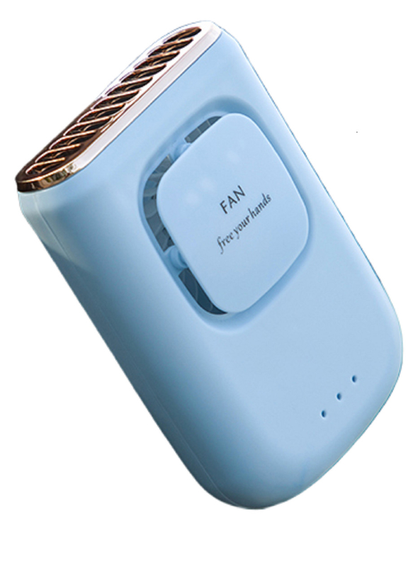 1200mAh Batteria 5V carica tensione Tipo-C carica 3 modalità regolabile portatile piccolo ventilatore in rosa o blu