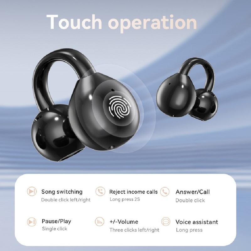 Bluetooth 5.4 F10 Titanio Composto Diaframma Altoparlante A2DP AVRCP HFP 12H durata della batteria 60H Musica riproduzione 1H carica