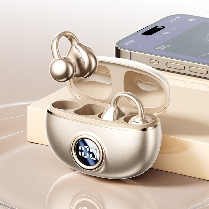 Bluetooth 5.4 A2DP/AVRCP/HFP supporto Titanio diaframma altoparlante 4g per orecchio impermeabile a sudore per gli uomini d'affari giocatori