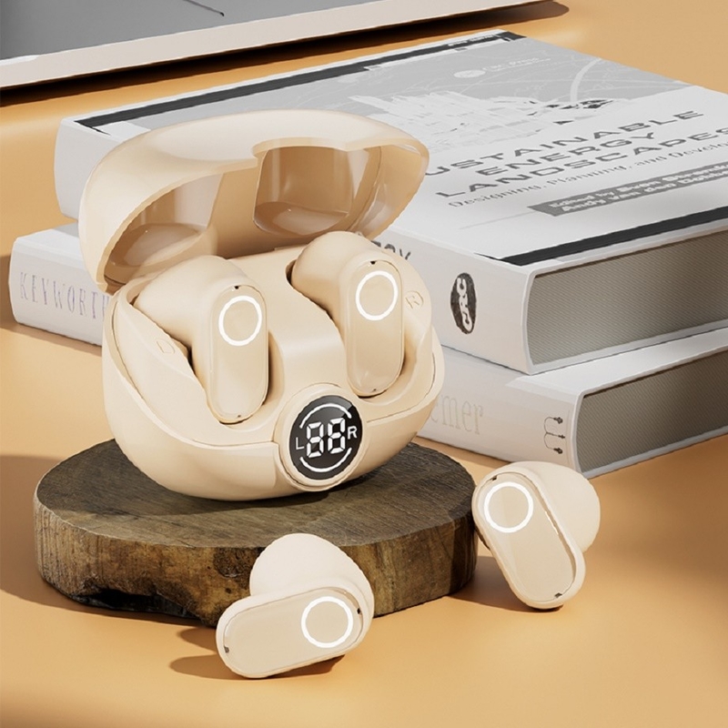 Auricolare Bluetooth Auricolare 5.4 4-5 Ore Per Carica 600mAh Cassa 4.8g 2.8×2.5×1.8cm Optimizato Mic Mic Colori Dinamici