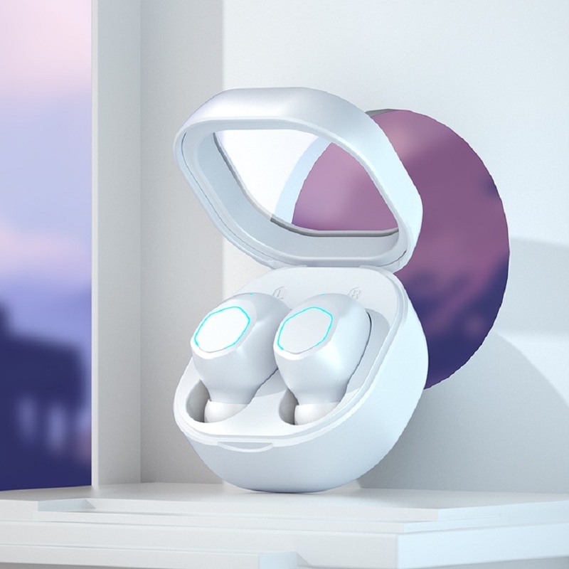 Bluetooth 5.2 TWS auricolare impermeabile Cancellazione automatica del rumore Tipo-c Ricarica veloce durata della batteria 5 ore F10 Driver dinamico
