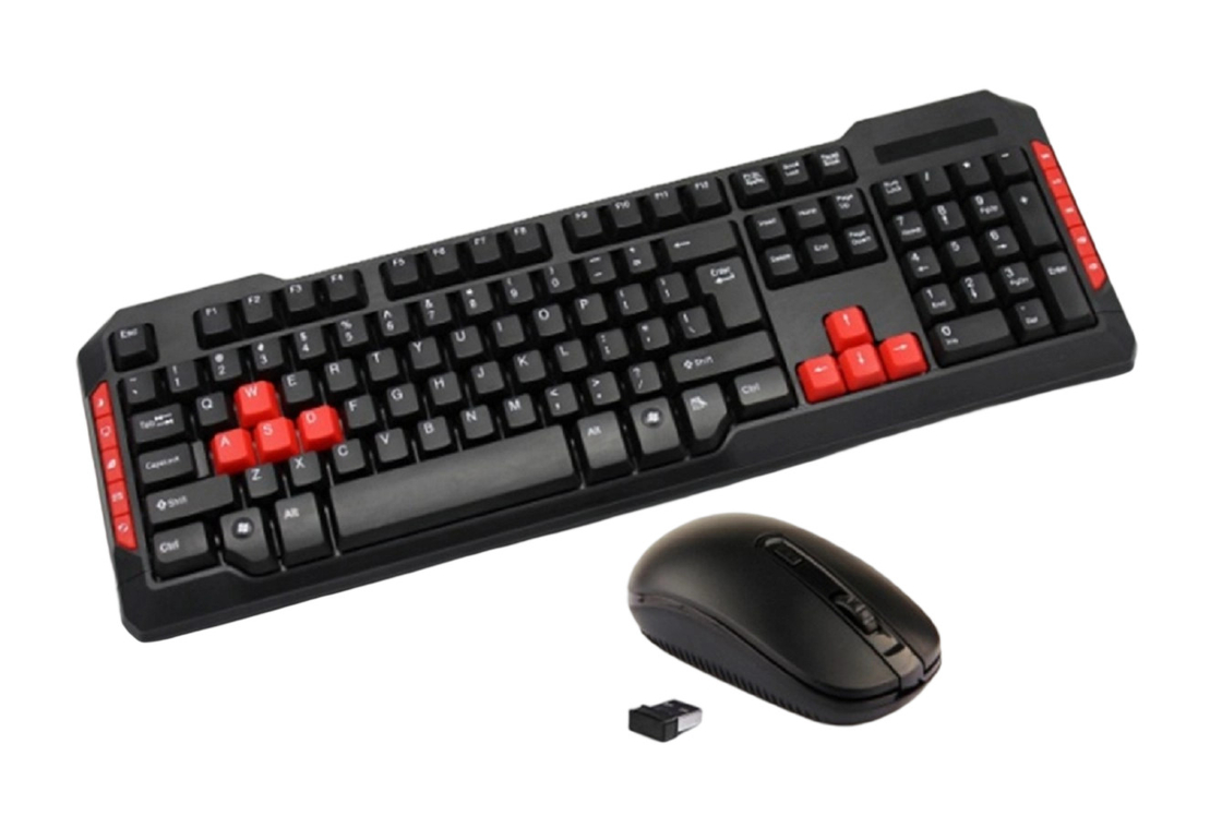 Tastiere Mouse Combos 2.4G connessione wireless 5 milioni di chiavi Durata di vita Supporto multilingue Vari colori Compatibile con tutti i sistemi