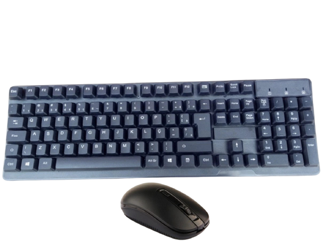 Tastiere Mouse Combos 2.4G connessione wireless 5 milioni di chiavi Durata di vita Supporto multilingue Vari colori Compatibile con tutti i sistemi