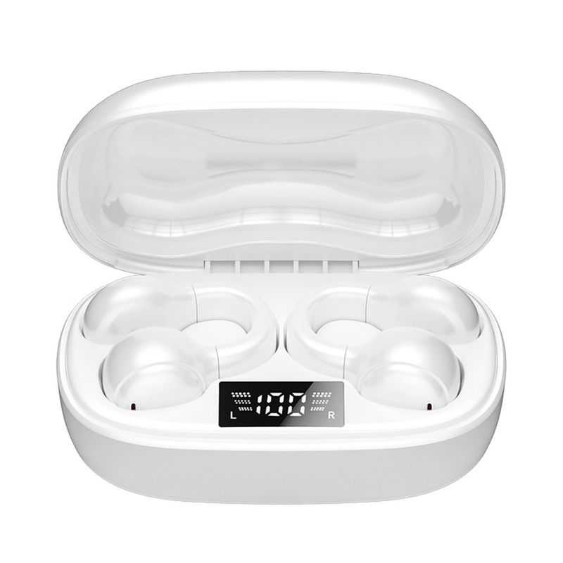 Bluetooth 5.3 Chip Supporta AAC/SBC Audio ad alta definizione Ignifusa F13 Driver dinamico Design aperto per sport e giochi