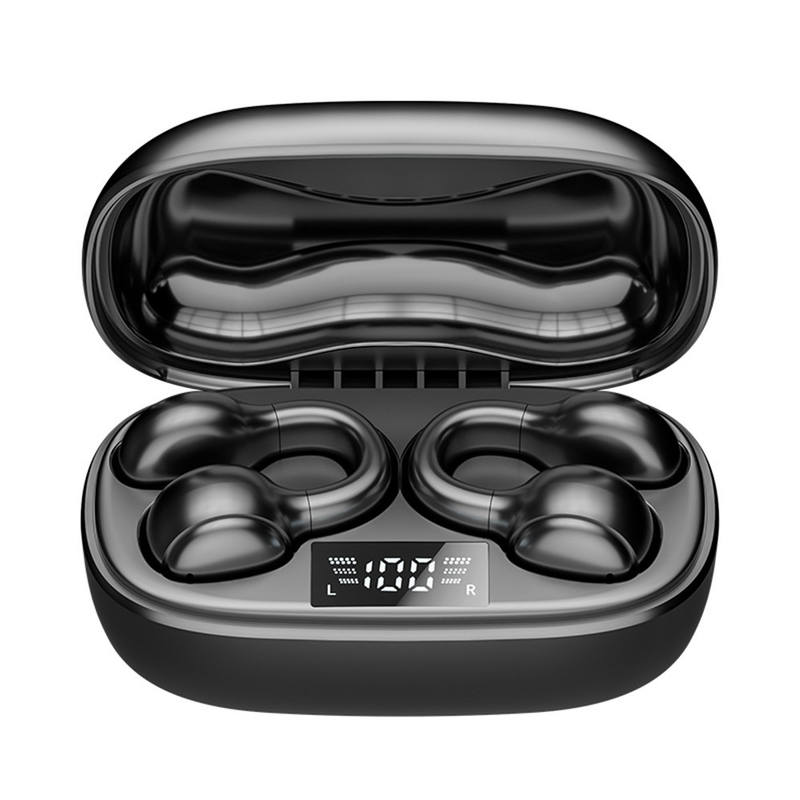 Bluetooth 5.3 Chip Supporta AAC/SBC Audio ad alta definizione Ignifusa F13 Driver dinamico Design aperto per sport e giochi