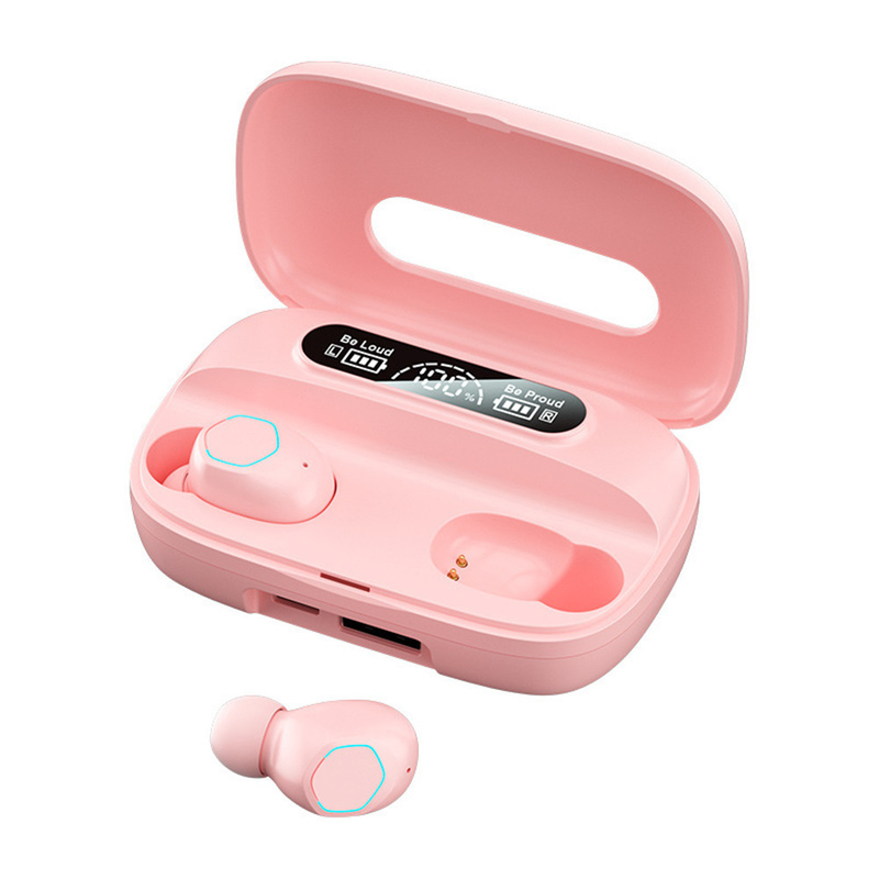 Bluetooth 5.1 Auricolare Supporta protocolli A2DP/AVRDP/HFP Auricolari 40mAh Cassa di ricarica 500mAh F10 Dynamic Drive per Business & Sport