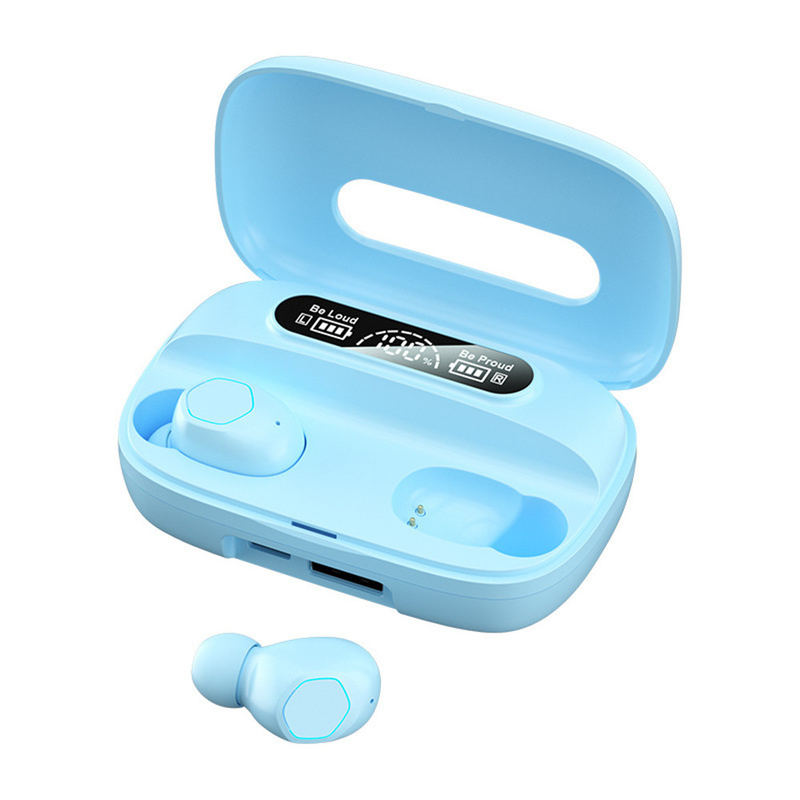 Bluetooth 5.1 Auricolare Supporta protocolli A2DP/AVRDP/HFP Auricolari 40mAh Cassa di ricarica 500mAh F10 Dynamic Drive per Business & Sport