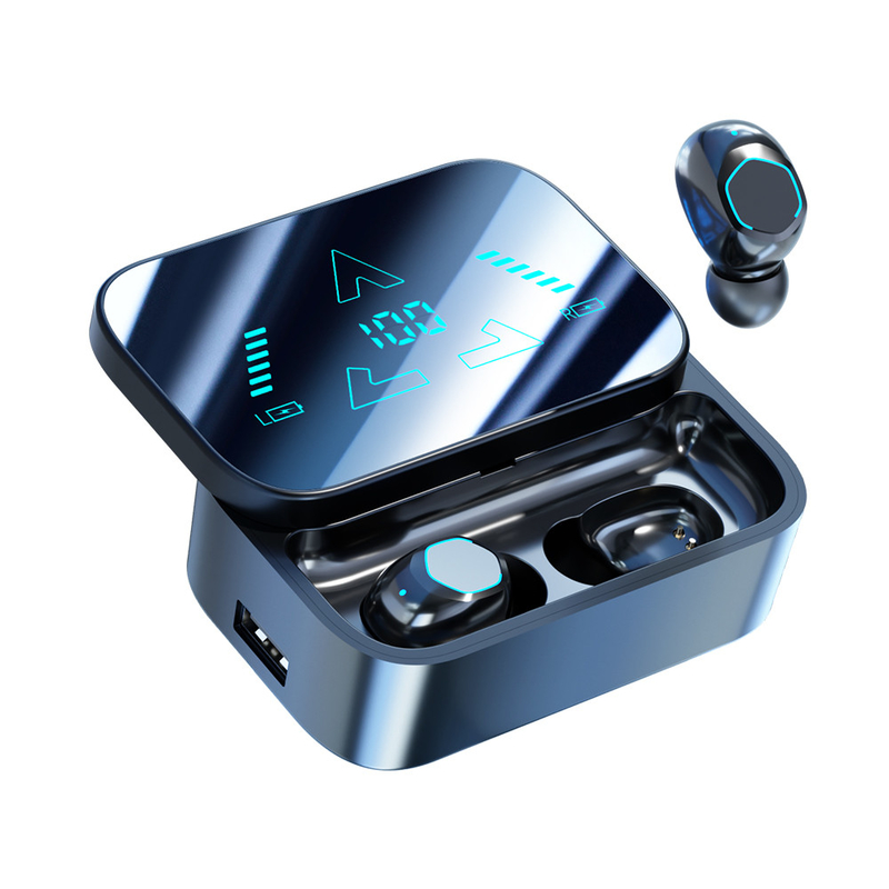 Display a specchio intelligente Bluetooth ad alta velocità 5.3 auricolare Batteria a tutte le condizioni idriche Per lo sport
