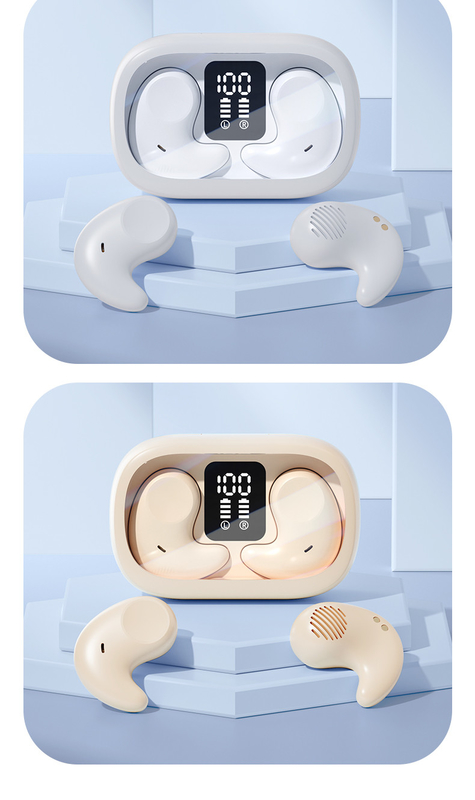 Single Ear 5,7×3,7×2,4cm, leggero e sottile senza design per l'orecchio per un sonno laterale comodo