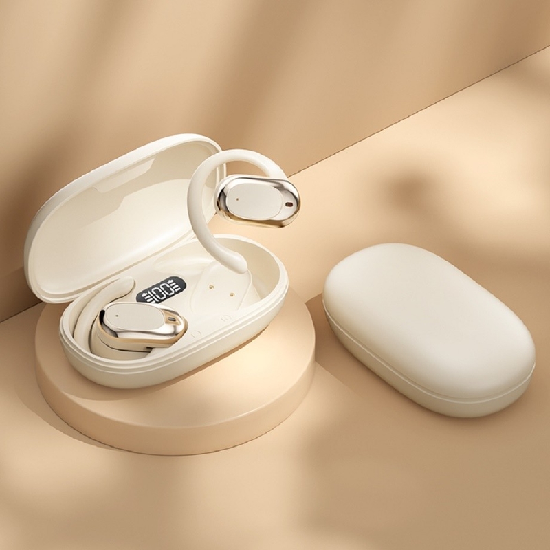90° Agganci per orecchie regolabili Bluetooth cuffie F14.2 Diaframma biologico ultra-sottile, Bluetooth 5.4 Con supporto AAC / SBC, design a sensibilità zero
