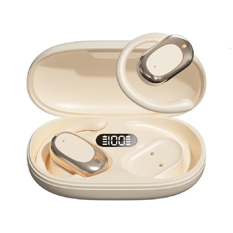 90° Agganci per orecchie regolabili Bluetooth cuffie F14.2 Diaframma biologico ultra-sottile, Bluetooth 5.4 Con supporto AAC / SBC, design a sensibilità zero