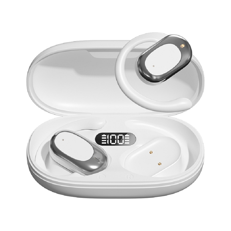 90° Agganci per orecchie regolabili Bluetooth cuffie F14.2 Diaframma biologico ultra-sottile, Bluetooth 5.4 Con supporto AAC / SBC, design a sensibilità zero