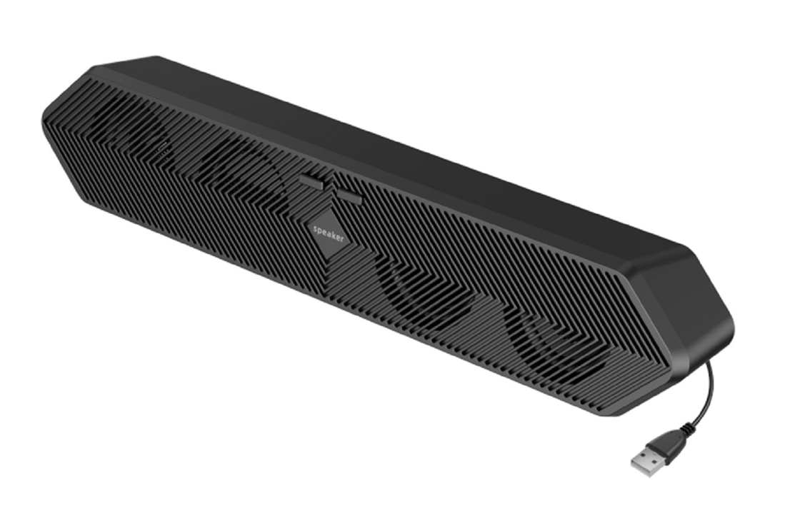 Disegno di altoparlante minimalista con connettività BT e USB, driver da 2 pollici a gamma completa 6W uscita 800mV sensibilità ingresso