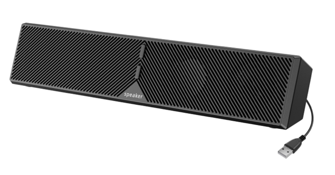 Disegno di altoparlante minimalista con connettività BT e USB, driver da 2 pollici a gamma completa 6W uscita 800mV sensibilità ingresso