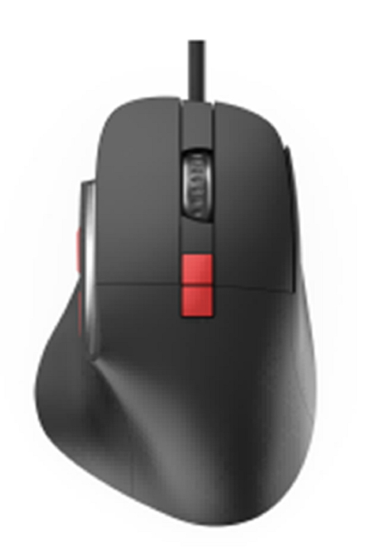 Mouse esports ergonomico a 7 tasti, 1200-3600 DPI commutabile, 3 milioni di click per giocatori di esports