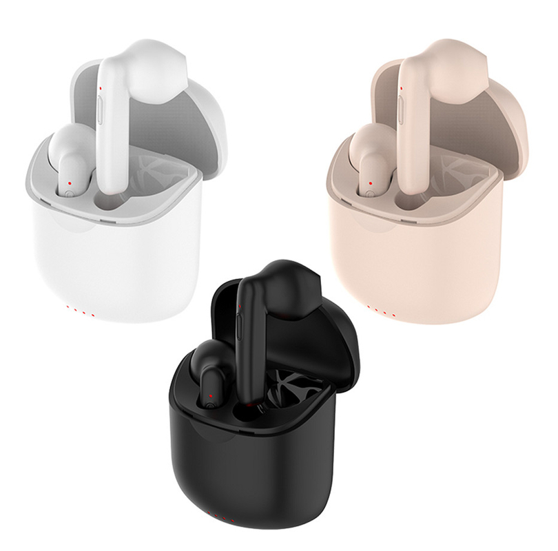 30mAh Batteria per auricolari Capacità Bianco Bluetooth 5.3 AAC/SBC Supporto Tipo-C Ricarica rapida F10 Suono 3 colori