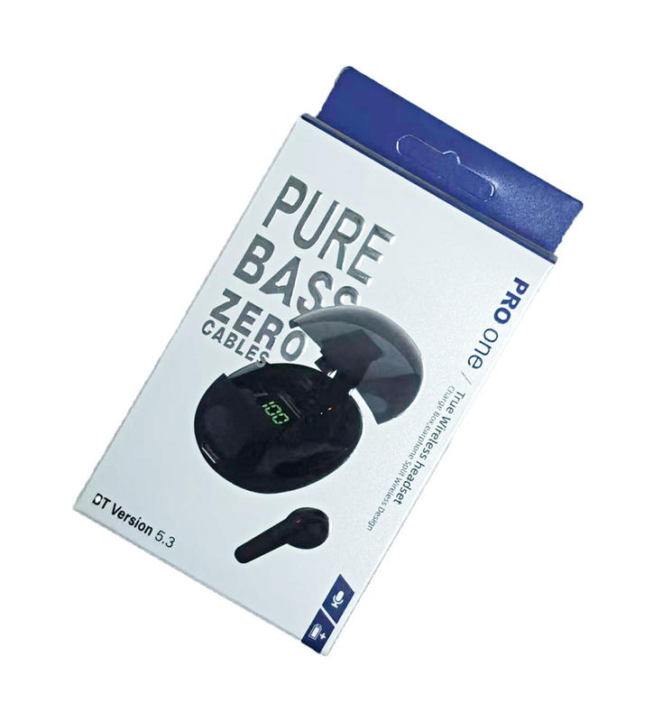 ETEK TWS Headset Single Ear 32 × 18,5 × 19,5 mm F10 altoparlante Tipo-C con ricarica rapida Color Box Packaging For Gamers Commuters