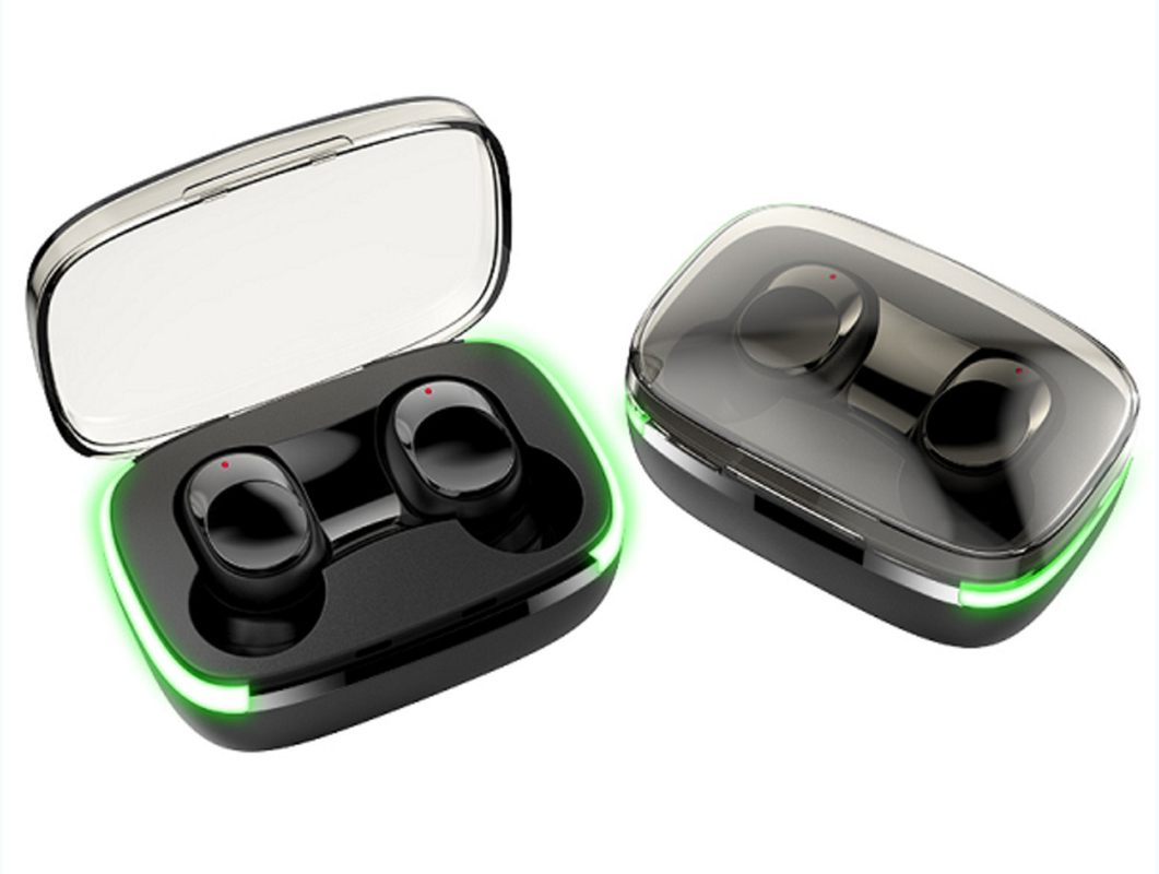 ETEK F8 altoparlante supporta MICRO/USB-C personalizzabile 30mAh batteria per cuffie 200mAh Cassa di ricarica Piccolo e leggero