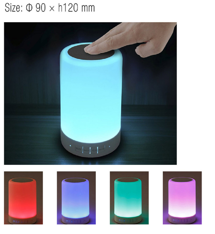 Altoparlante Bluetooth 3W RMS con riproduzione della scheda TF e durata della batteria di 5 ore per gli appassionati di musica