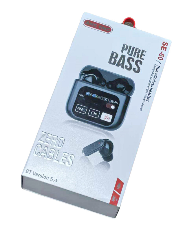 Auricolari ETEK TWS con ANC & ENC Cassa di ricarica 400mAh F10 Driver E Bluetooth a bassa latenza per giochi e musica immersivi