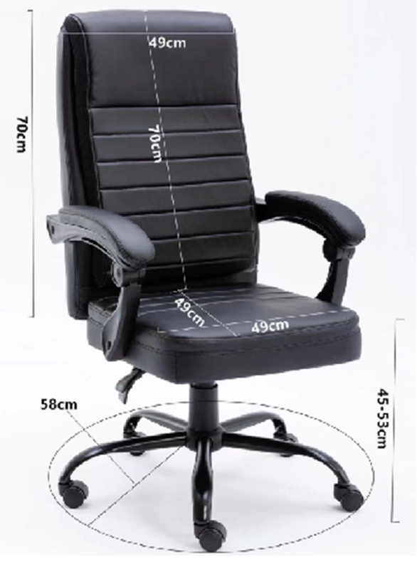 Meccanismo multifunzione Sedile ergonomica da gioco con braccioli e schienale in PU a rimbalzo elevato Base in cromo da 320 mm con casse in nylon