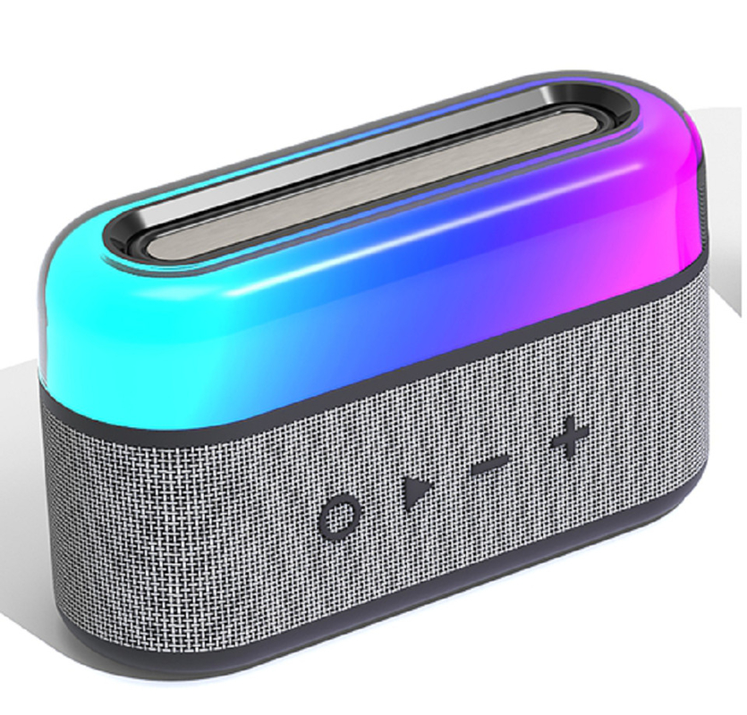 40W RMS 5000mAh Batteria Altoparlante portatile Supporta Bluetooth TF Card fino a 32GB FM USB Flash Drive Illuminazione colorata Per piccole feste