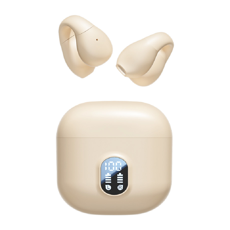 Auricolari Bluetooth 5.4 TWS con codec AAC SBC, 6 ore di gioco e custodia di ricarica da 200 mAh per spostamenti, sport e affari