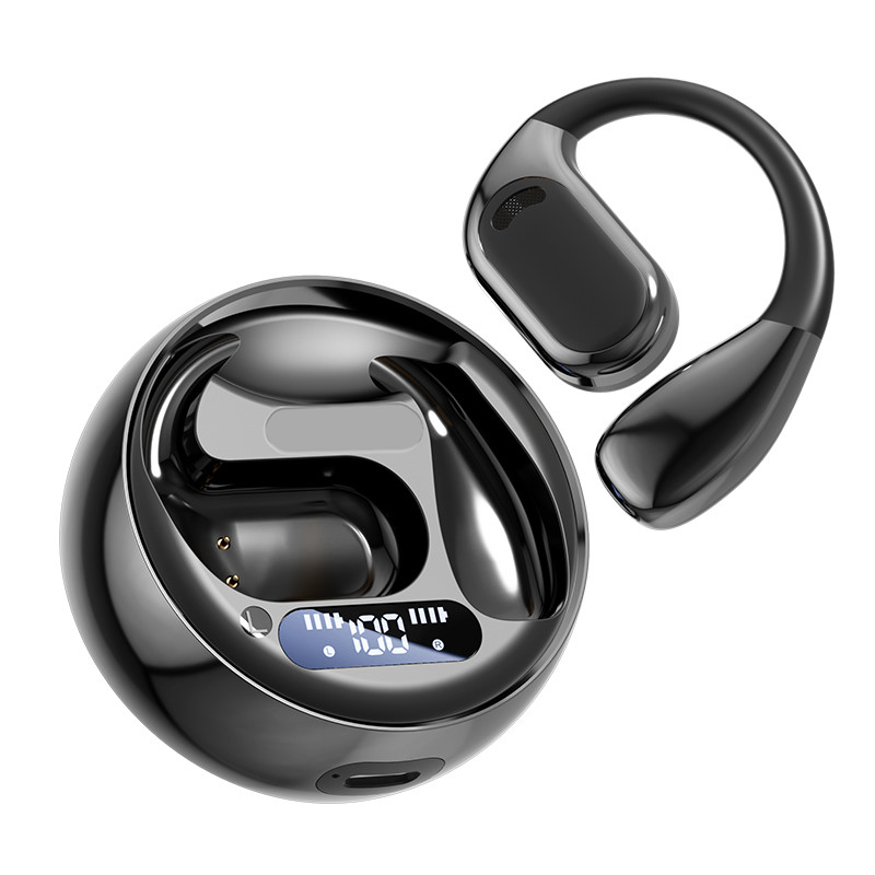 Auricolari Bluetooth 5.4 TWS con altoparlanti a diaframma in titanio, 6 ore di gioco e cassa di ricarica da 300 mAh