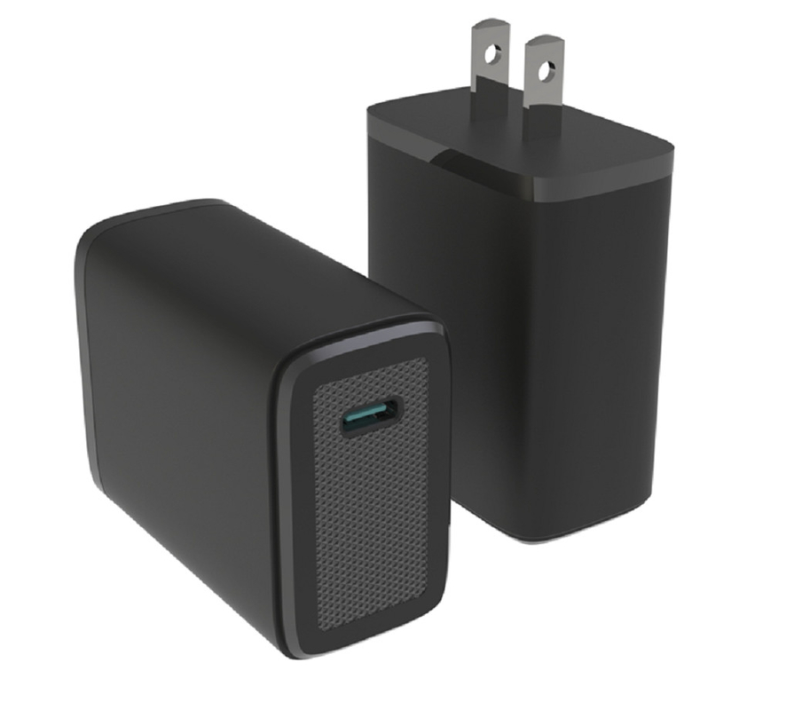 Caricabatterie cellulari veloci, tecnologia GaN, ricarica rapida 45W PD, 110-240V, porta USB-C