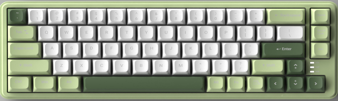tastiera a membrana a 67 tasti cablata impermeabile a prova di caduta design ultra sottile retroilluminazione colorata ABS con piastra di ferro incorporata