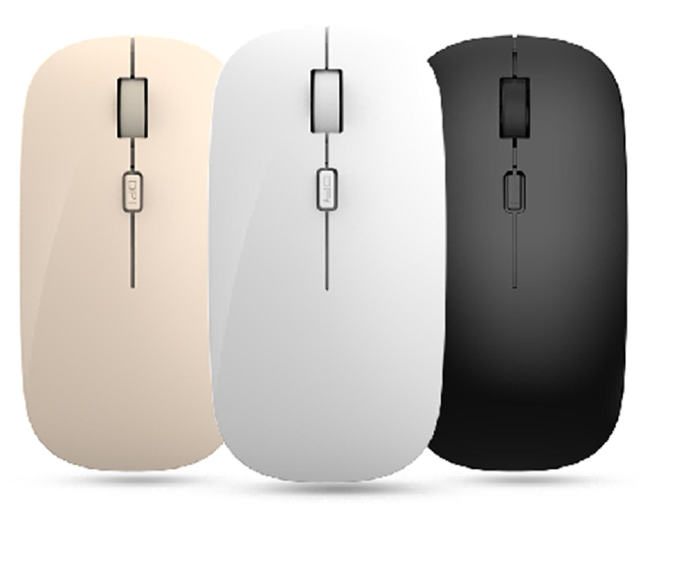 2.4G Mouse wireless con Windows e IOS Quattro pulsanti di precisione 1200DPI Tracking ABS
