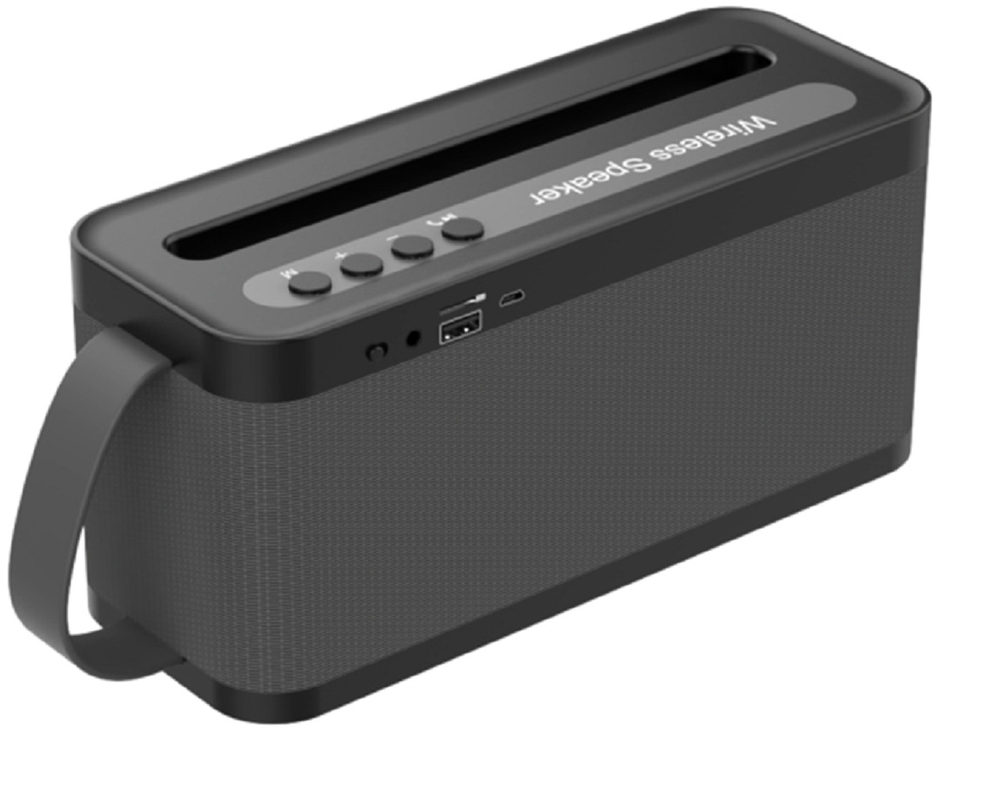 Bluetooth altoparlanti 2400mAh Batteria Supporta Bluetooth TF Card Radio FM AUX Input USB Playback Chiamata a mani libere Per uso domestico