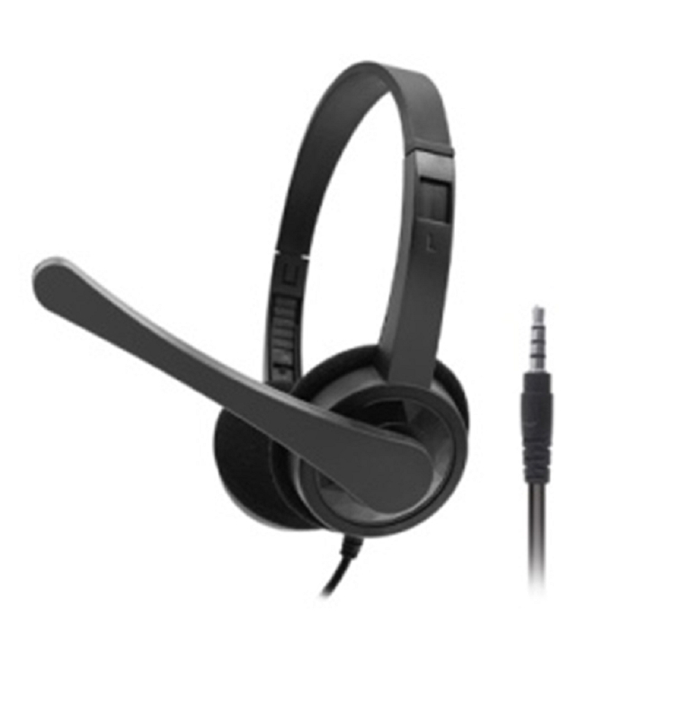 Auricolari cablati Auricolari stereo ad alta sensibilità con microfono Auricolari stereo cablati da 3,5 mm con microfono omnidirezionale