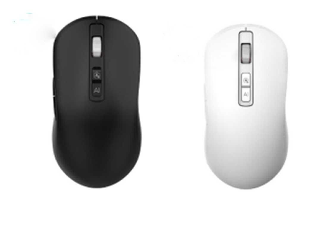 2.4G+Bluetooth AI Mouse con 7 pulsanti 1200-2400DPI regolazione 3.7V/400mA batteria