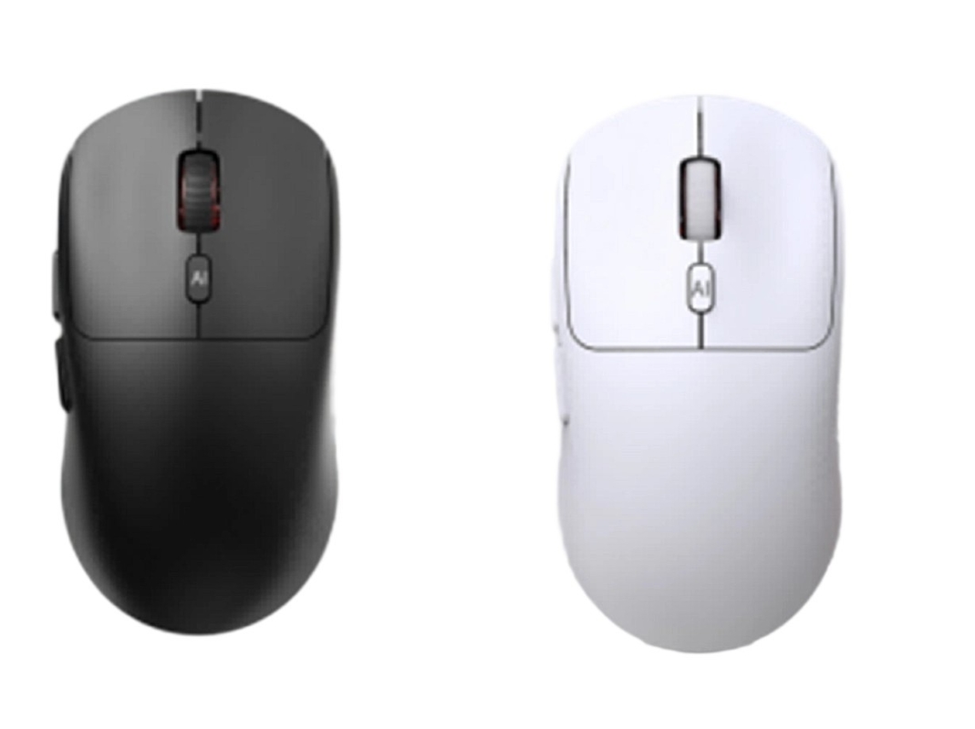 ETEK Tri-Mode AI Mouse Bluetooth+2.4G+wired 1200-2400DPI 6 pulsanti Batteria da 400mAh Per impiegati e giocatori