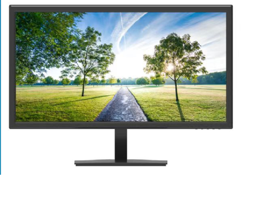 ETEK 23.8 pollici IPS Gaming monitor con 2560*1440, risposta 1ms, contrasto 5000:1, porte HDMI/DP/USB/audio, altoparlanti 2*5W integrati