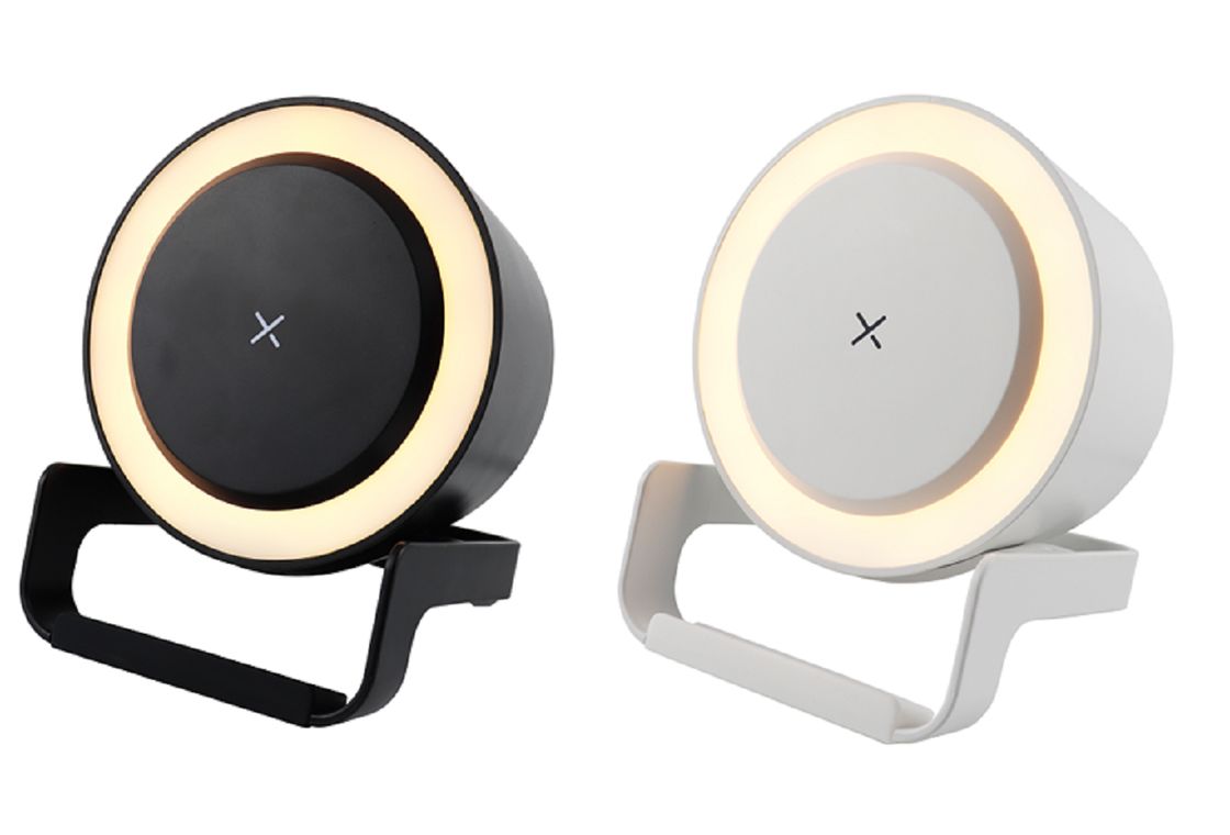 5W Bluetooth 5.3 altoparlante con luce tattile RGB 57mm driver ABS + silicone costruzione tipo-C ricarica wireless