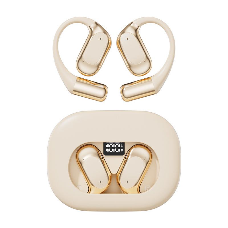 Auricolari Wireless Supportano i Protocolli A2DP AVRCP e HFP Altoparlanti con Anello in Rame F13 Bianco Nero o Colorito