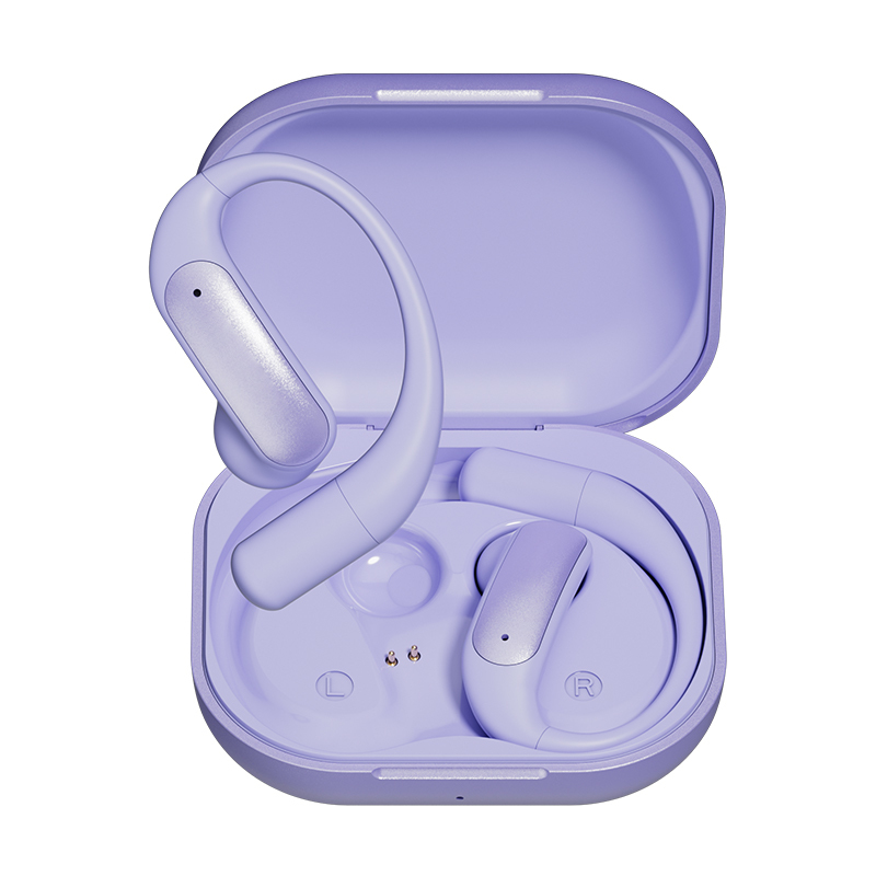 Auricolari ETEK AI Translation OWS con Bluetooth 5.4, batteria auricolari da 40mAh, custodia di ricarica da 500mAh (protetta), pellicola composita F10