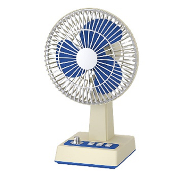 ETEK 3600mAh Rechargeable Brushless Motor Fan, 5-8H Runtime, Verde/Pink