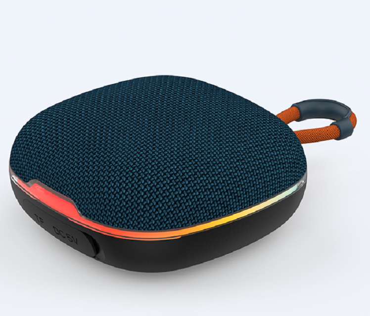 Altoparlante bluetooth wireless bluetooth 5.3, JL Schema 10M Range 52mm Driver 5W*2 Output TF Card Slot Luce RGB