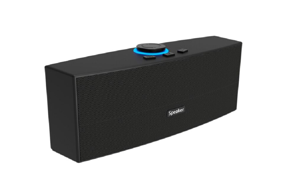 Altoparlante Bluetooth portatile a doppio driver, chip JL5.4, ABS+Iron Mesh, batteria da 2400mAh, multifunzione (BT/TF/USB/AUX), luce RGB