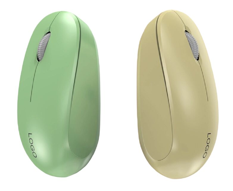 3D Ergonomic Wireless Mouse,1200 DPI, 10m Range, 52g Ultra-Lightweight, USB Nano Receiver, IC 8650, Opzioni colorate