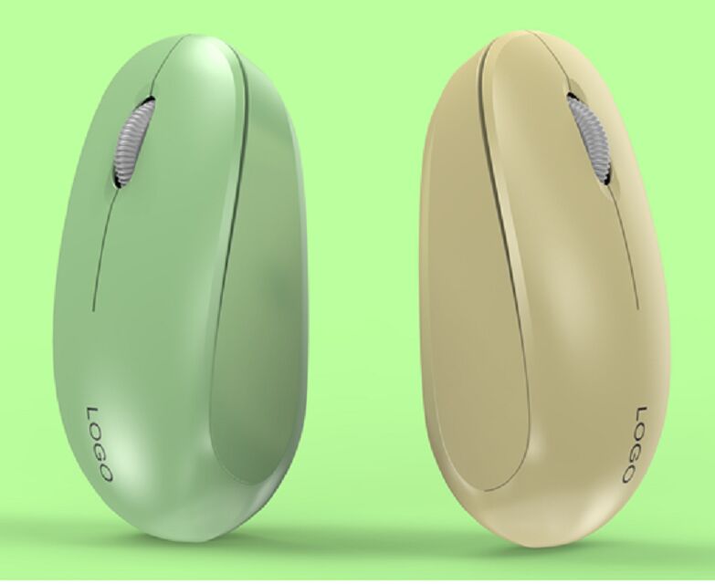 3D Ergonomic Wireless Mouse,1200 DPI, 10m Range, 52g Ultra-Lightweight, USB Nano Receiver, IC 8650, Opzioni colorate