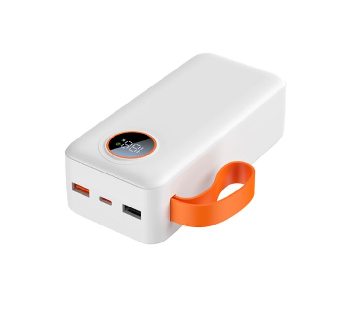 30000mAh PD 22.5W Power Bank,Triple Grade-A Polymer Cells (10000mAh*3), USB-C & USB-A, 147*68*43mm, Nero/bianco