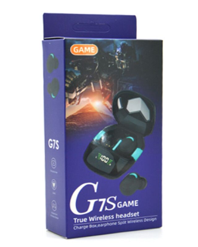 ZK5659 TWS auricolari, driver audio da 8 mm, design portatile da 33 g, finitura nera, custodia di ricarica da 150 mAh, su misura per le soluzioni OEM